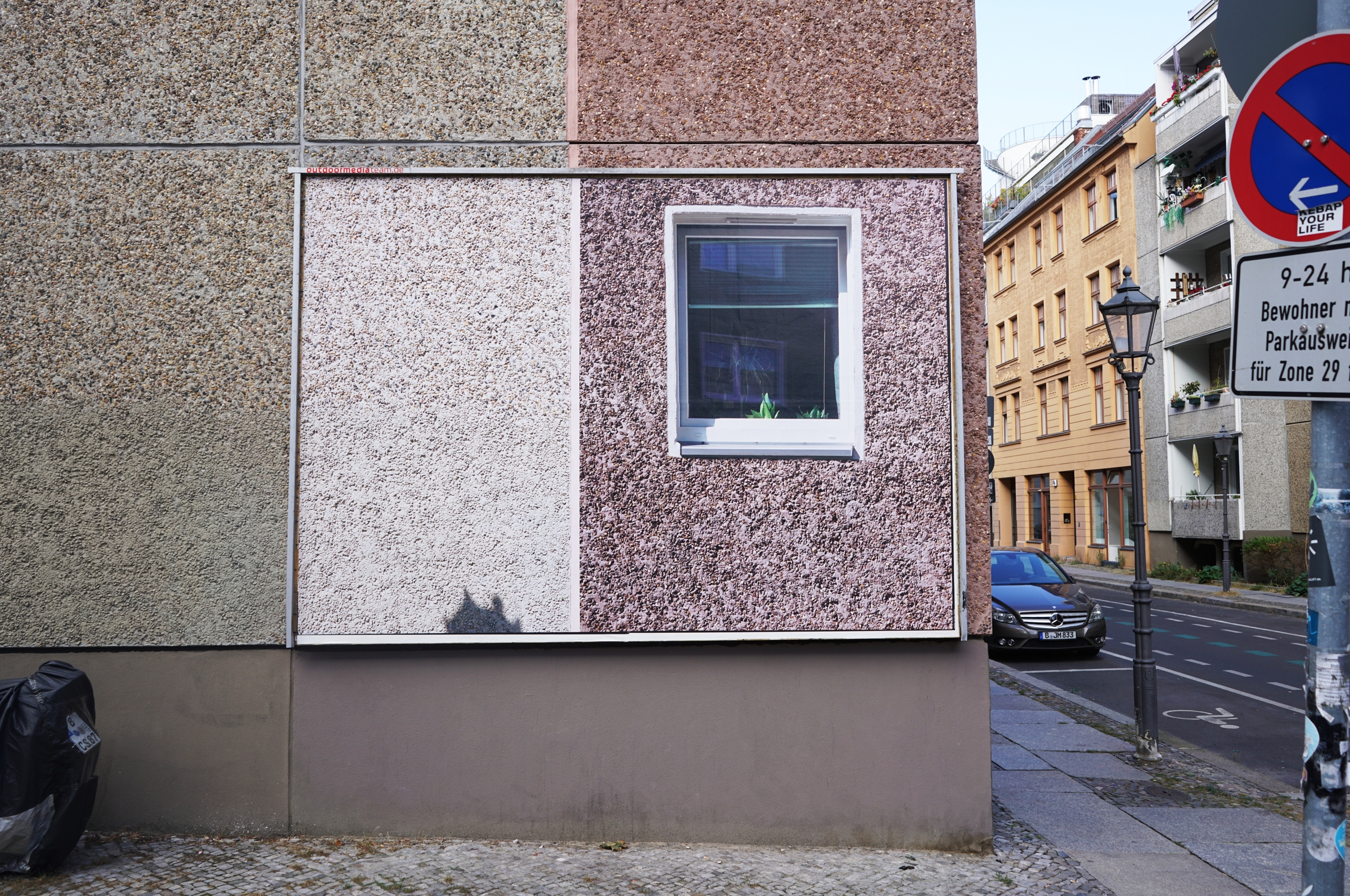 Artist Matthieu Martin, Nachbau, Reclaim the city, Bureau N Berlin, Joachim Strasse,