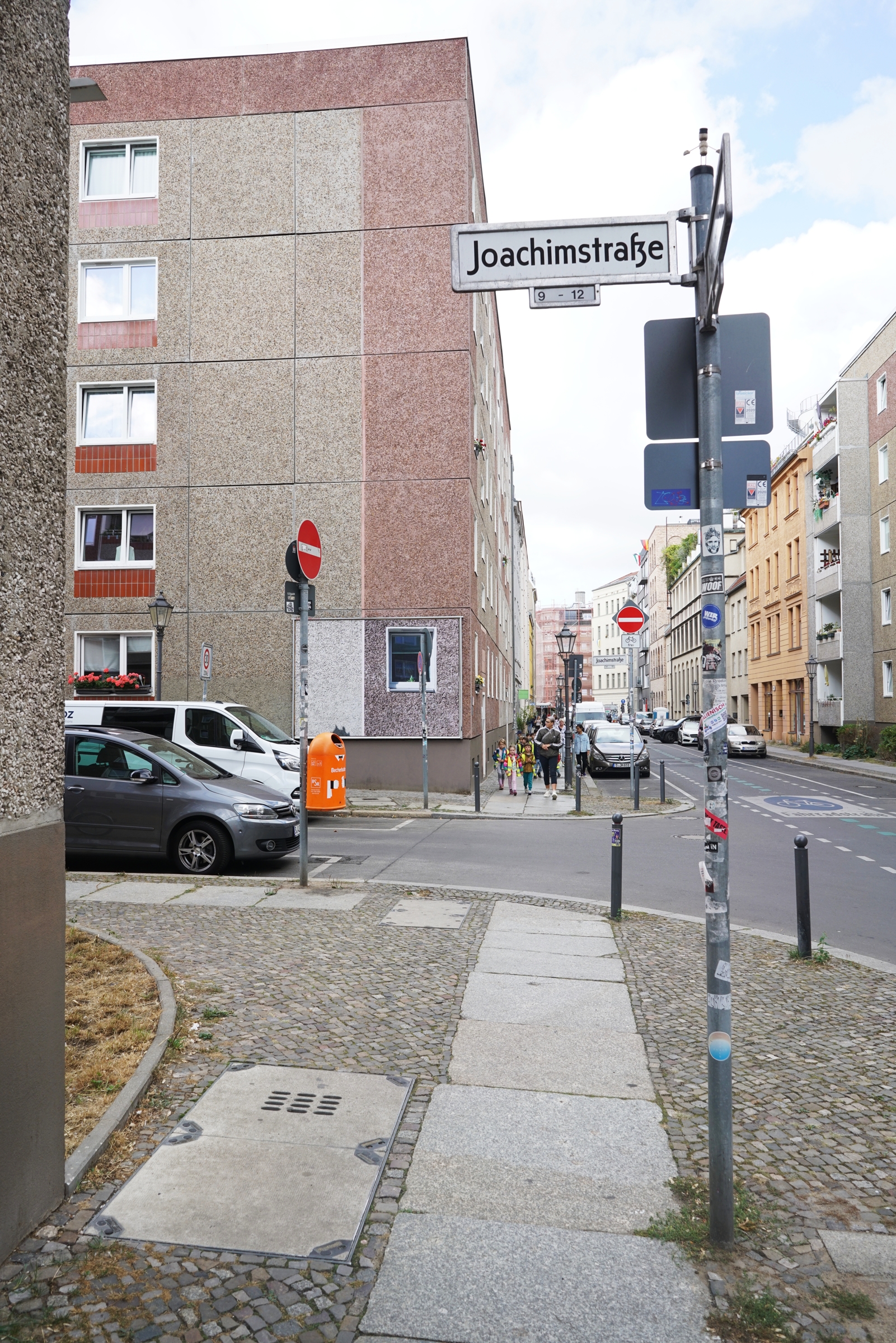 Artist Matthieu Martin, Nachbau, Reclaim the city, Bureau N Berlin, Joachim Strasse,