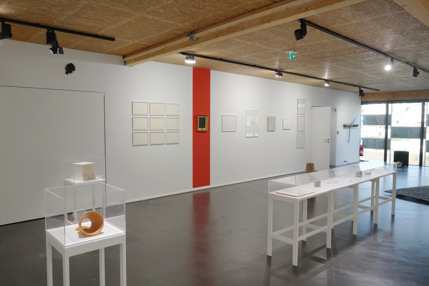 Installation view of Collections mdlx, curated by Michel Delacroix, Frac Franche-Comté, 2026