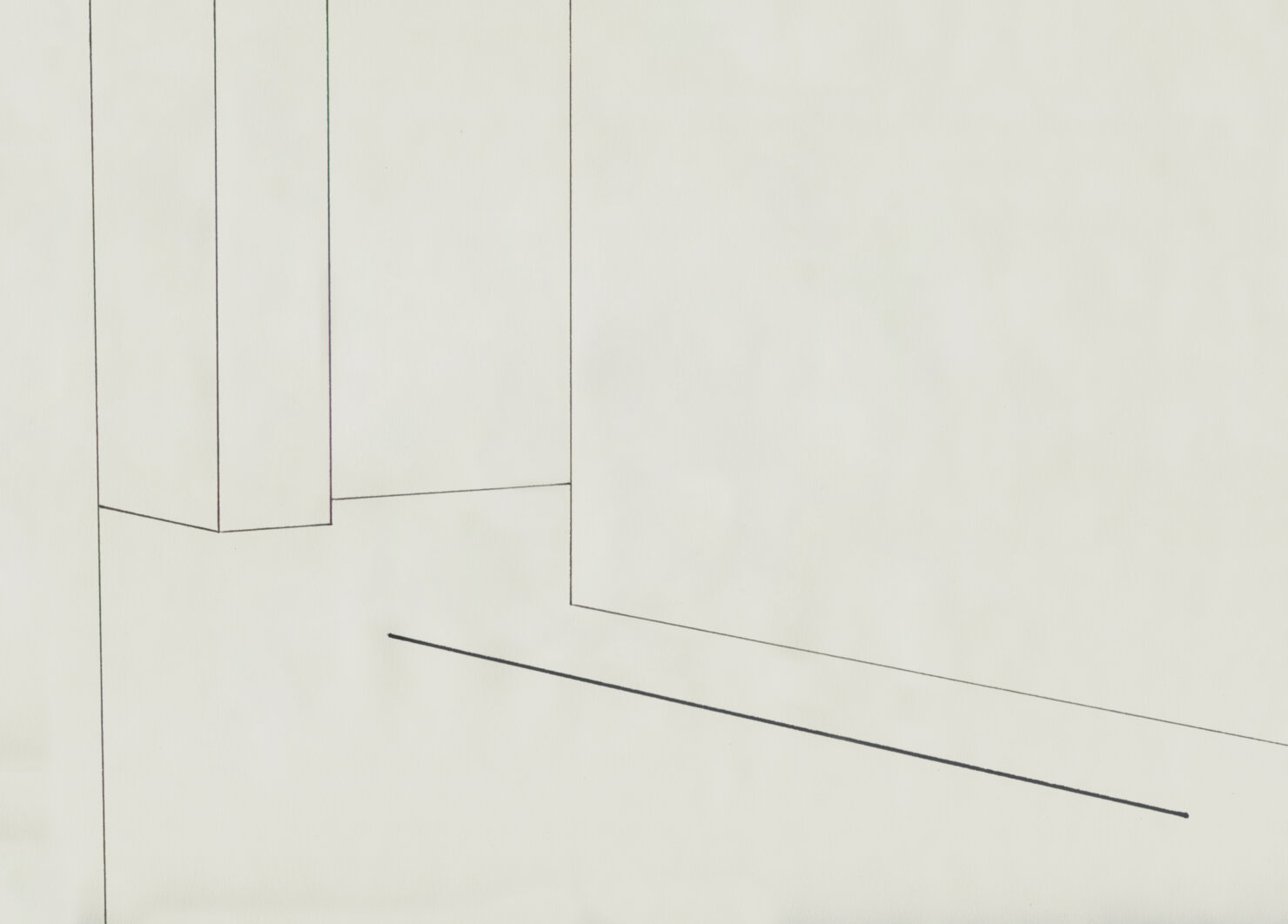 Matthieu Martin, Principe de Précaution series, drawing detail, 2026